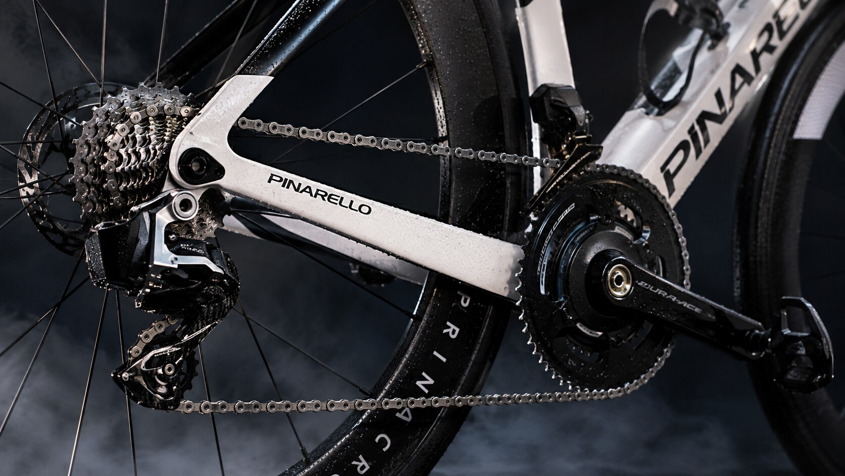 Pinarello Dogma Dura-Ace Drivetrain细节