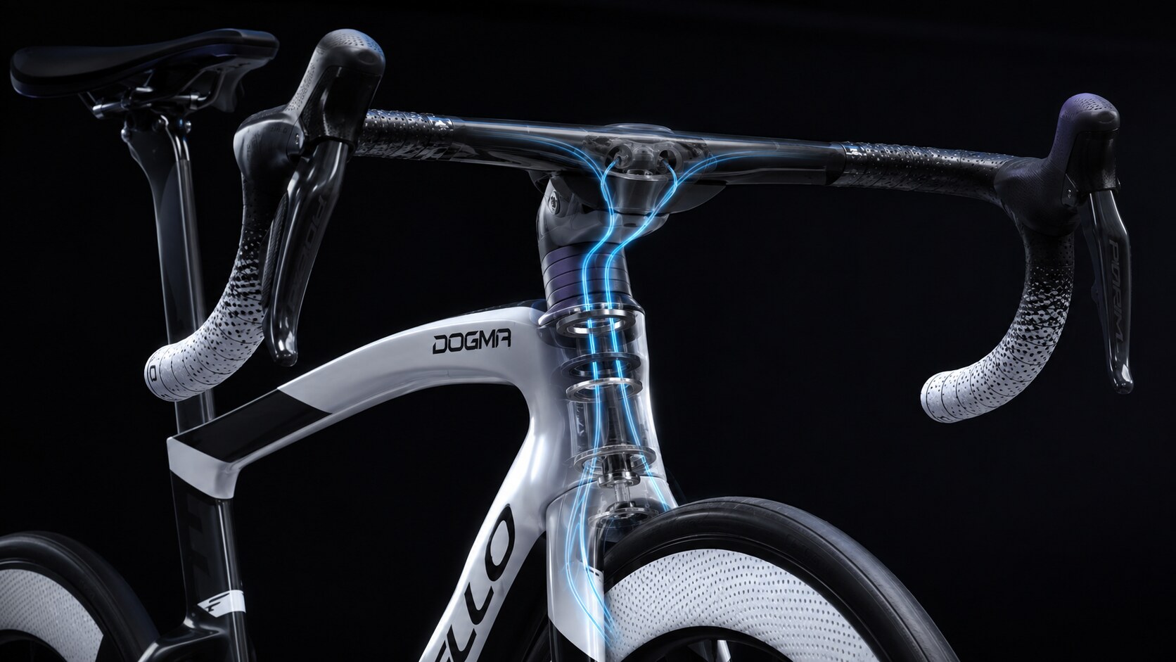 Pinarello Dogma 一体式前端结构可视化