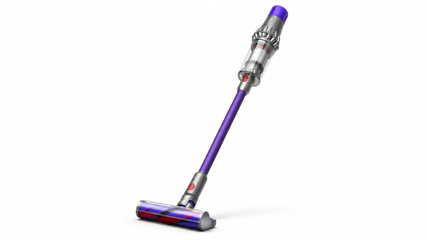 Dyson cordless vacuum three-quarter product view